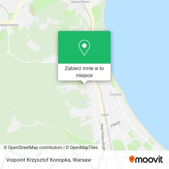 Mapa Voipoint Krzysztof Konopka