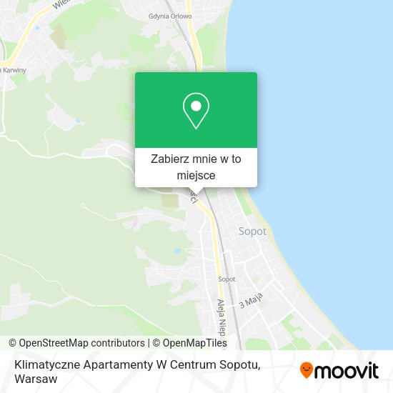 Mapa Klimatyczne Apartamenty W Centrum Sopotu