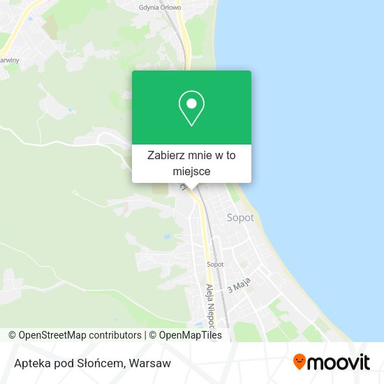 Mapa Apteka pod Słońcem