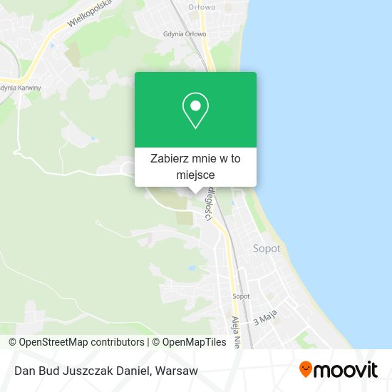 Mapa Dan Bud Juszczak Daniel