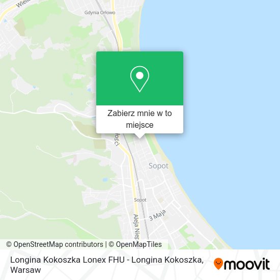 Mapa Longina Kokoszka Lonex FHU - Longina Kokoszka