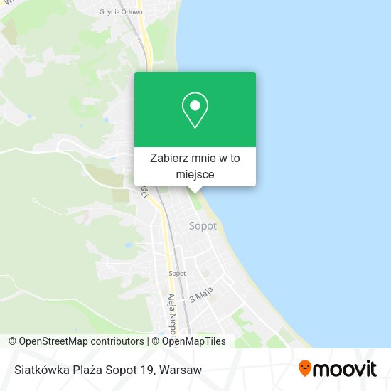 Mapa Siatkówka Plaża Sopot 19