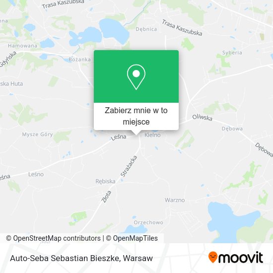 Mapa Auto-Seba Sebastian Bieszke