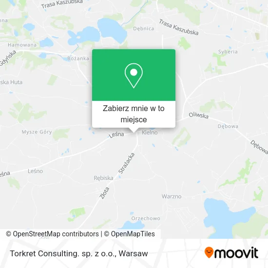 Mapa Torkret Consulting. sp. z o.o.