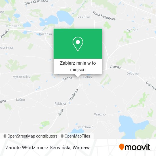 Mapa Zanote Włodzimierz Serwiński