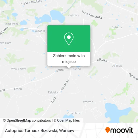 Mapa Autoprius Tomasz Bizewski