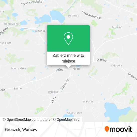 Mapa Groszek