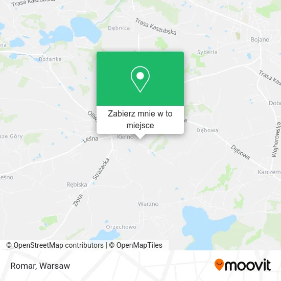 Mapa Romar