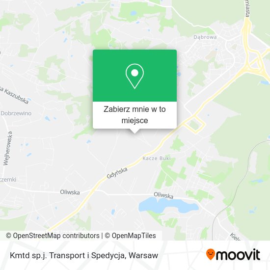 Mapa Kmtd sp.j. Transport i Spedycja