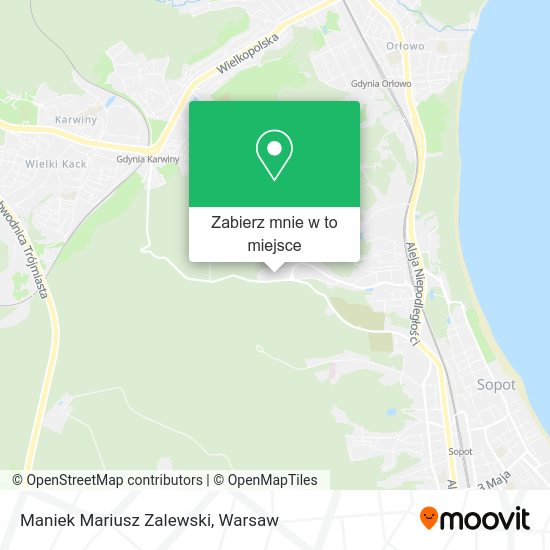 Mapa Maniek Mariusz Zalewski