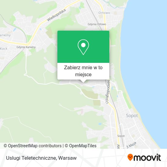 Mapa Uslugi Teletechniczne