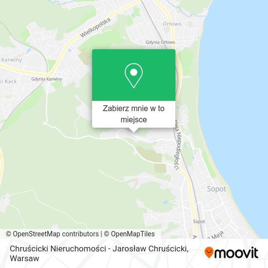 Mapa Chruścicki Nieruchomości - Jarosław Chruścicki