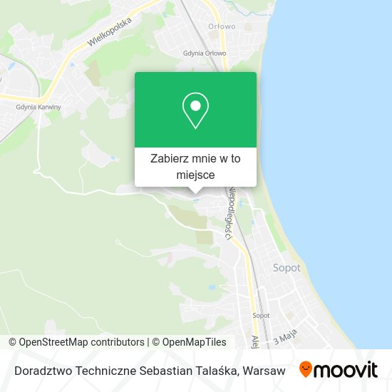 Mapa Doradztwo Techniczne Sebastian Talaśka