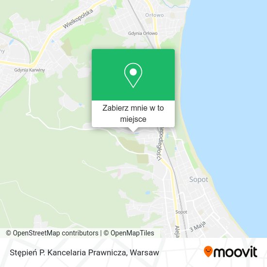 Mapa Stępień P. Kancelaria Prawnicza