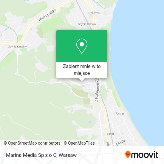 Mapa Marina Media Sp z o O