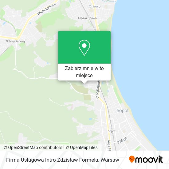 Mapa Firma Usługowa Intro Zdzisław Formela