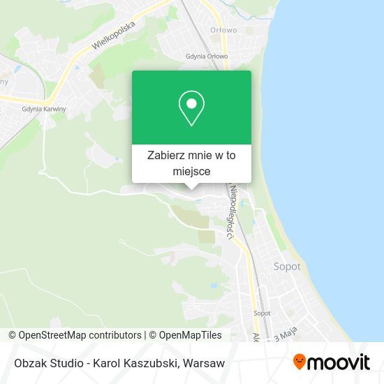 Mapa Obzak Studio - Karol Kaszubski