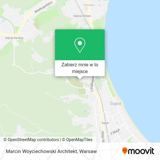 Mapa Marcin Woyciechowski Architekt