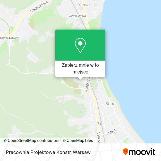 Mapa Pracownia Projektowa Konstr