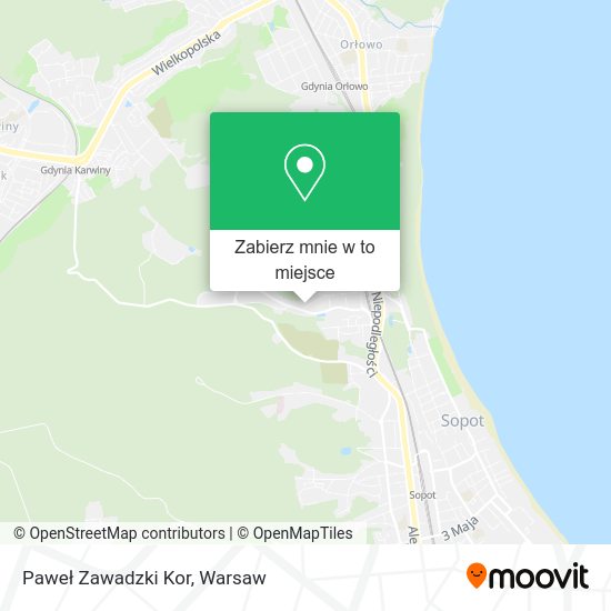 Mapa Paweł Zawadzki Kor