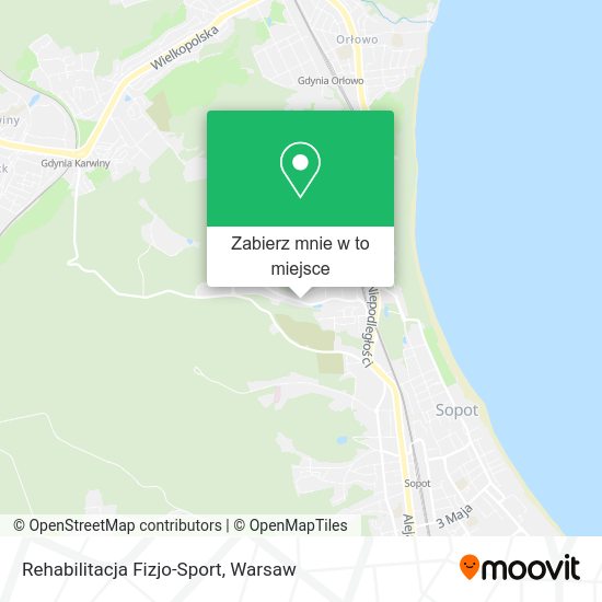 Mapa Rehabilitacja Fizjo-Sport