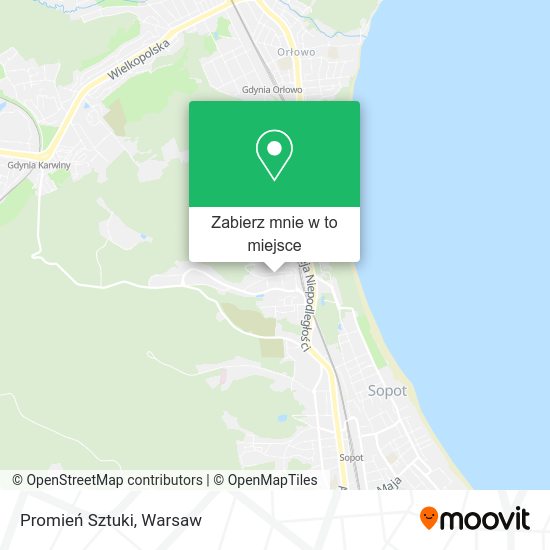 Mapa Promień Sztuki