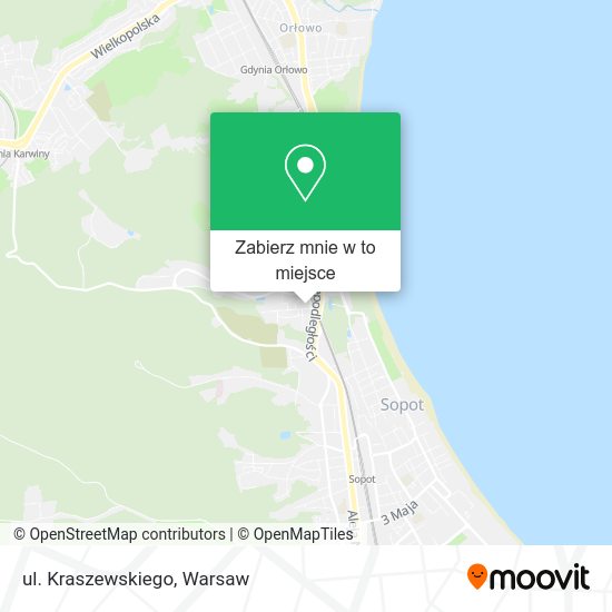 Mapa ul. Kraszewskiego