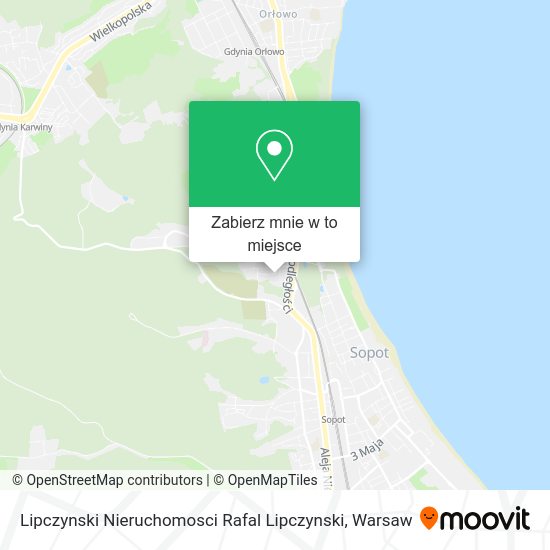 Mapa Lipczynski Nieruchomosci Rafal Lipczynski