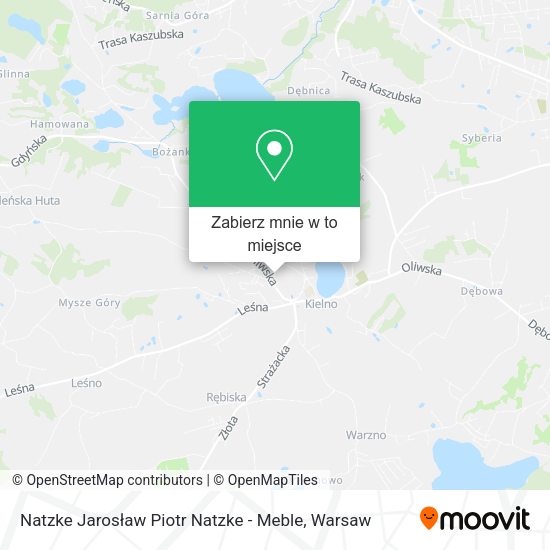 Mapa Natzke Jarosław Piotr Natzke - Meble