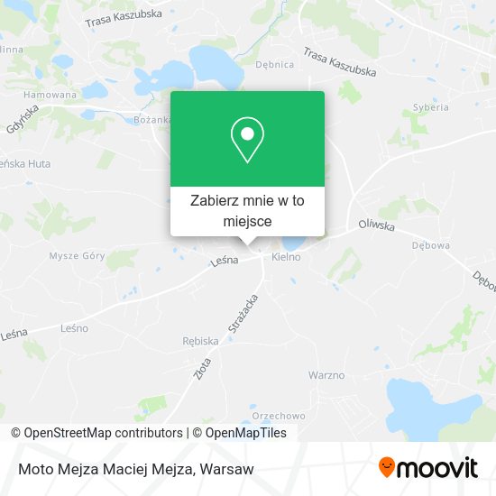 Mapa Moto Mejza Maciej Mejza