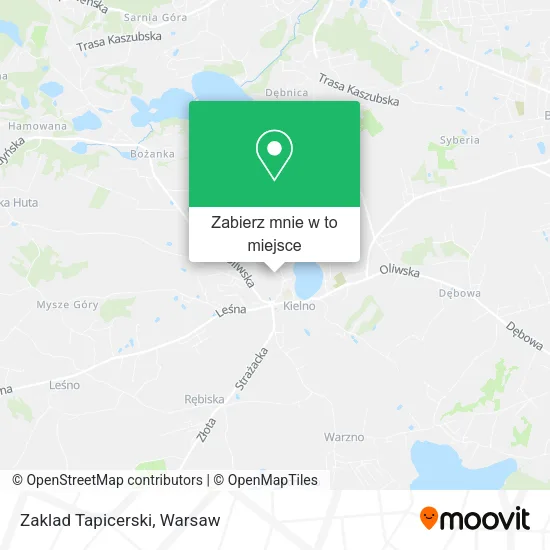 Mapa Zaklad Tapicerski