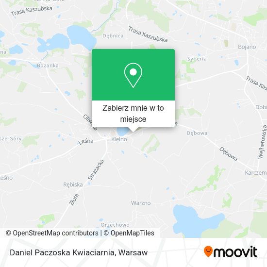 Mapa Daniel Paczoska Kwiaciarnia