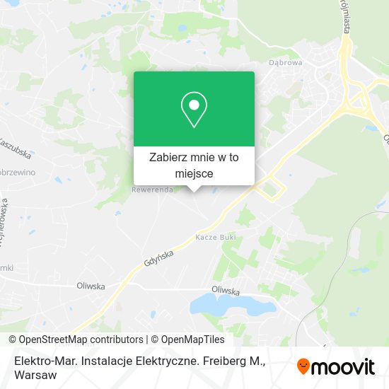 Mapa Elektro-Mar. Instalacje Elektryczne. Freiberg M.