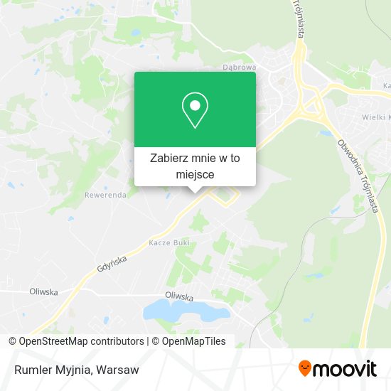 Mapa Rumler Myjnia