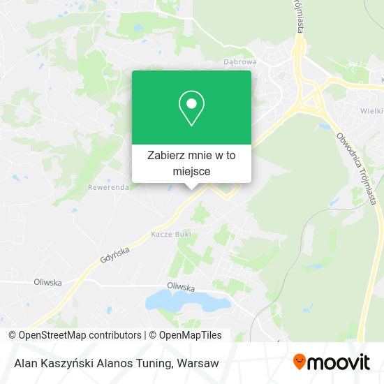 Mapa Alan Kaszyński Alanos Tuning