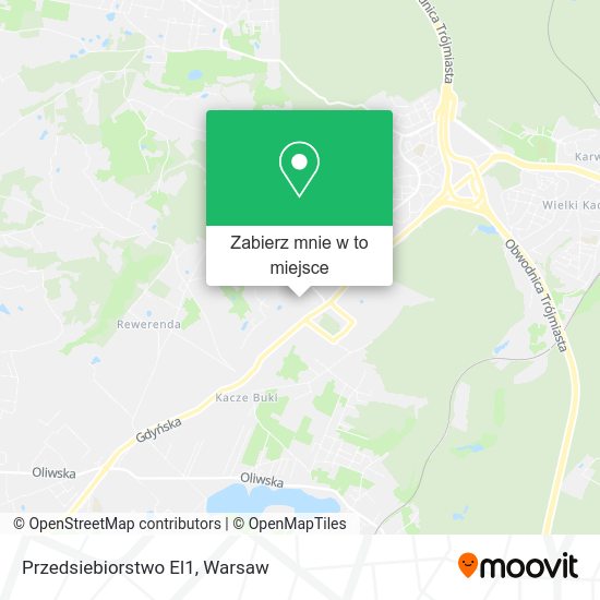 Mapa Przedsiebiorstwo El1