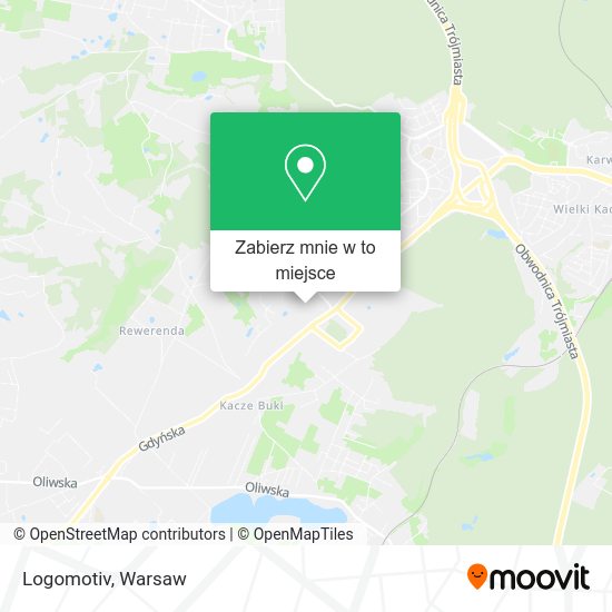 Mapa Logomotiv