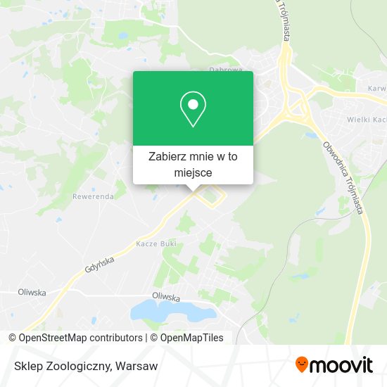 Mapa Sklep Zoologiczny