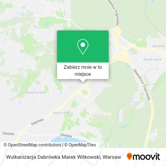 Mapa Wulkanizacja Dabrówka Marek Witkowski