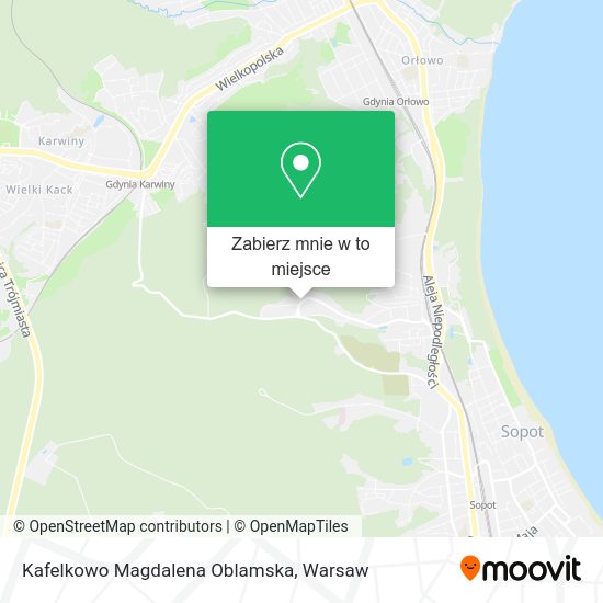 Mapa Kafelkowo Magdalena Oblamska