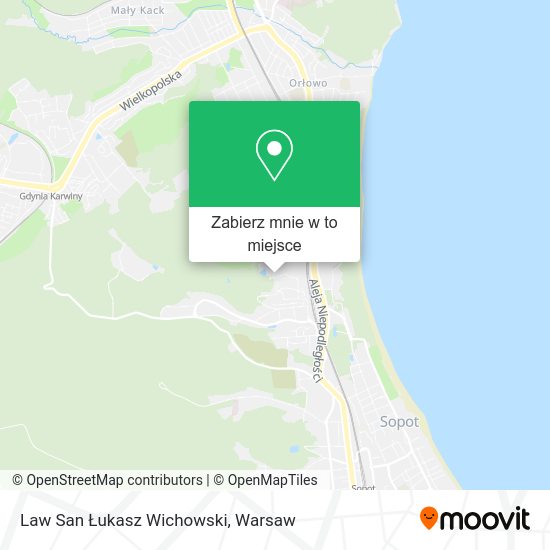 Mapa Law San Łukasz Wichowski