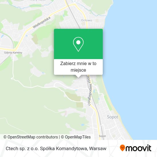 Mapa Ctech sp. z o.o. Spółka Komandytowa