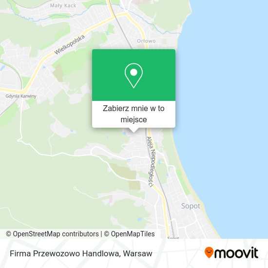 Mapa Firma Przewozowo Handlowa