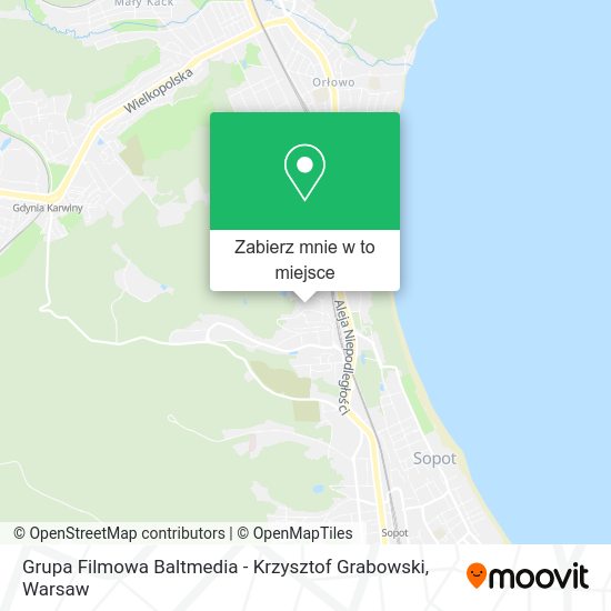 Mapa Grupa Filmowa Baltmedia - Krzysztof Grabowski