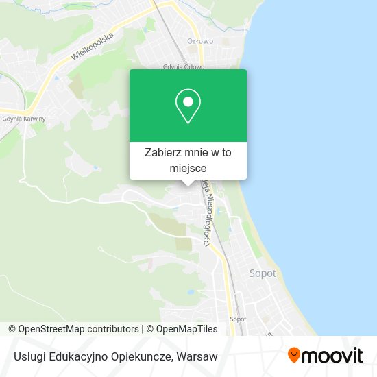 Mapa Uslugi Edukacyjno Opiekuncze