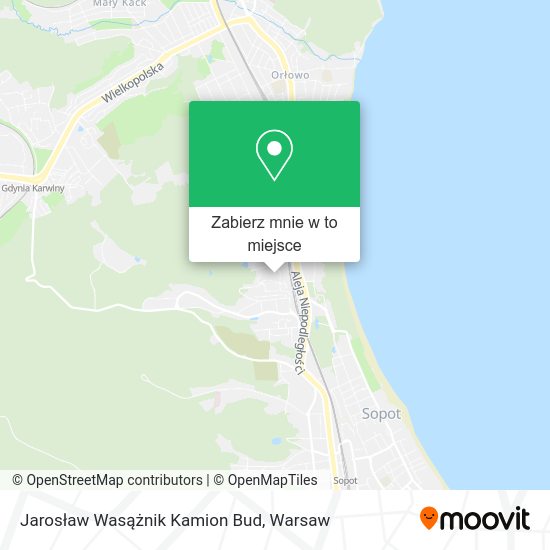 Mapa Jarosław Wasążnik Kamion Bud