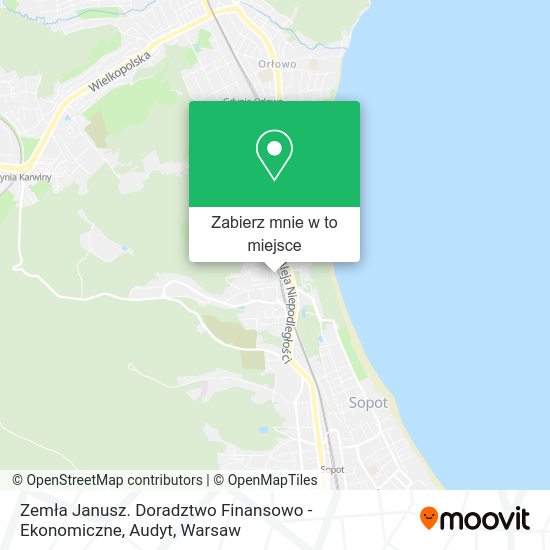 Mapa Zemła Janusz. Doradztwo Finansowo - Ekonomiczne, Audyt