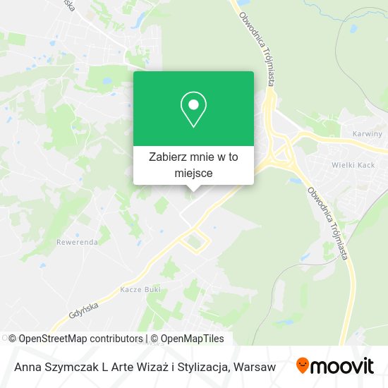 Mapa Anna Szymczak L Arte Wizaż i Stylizacja