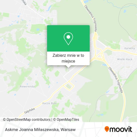 Mapa Askme Joanna Miłaszewska