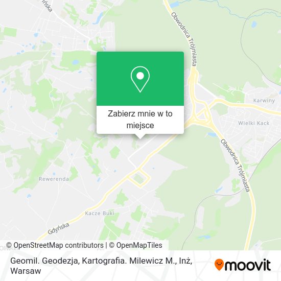 Mapa Geomil. Geodezja, Kartografia. Milewicz M., Inż